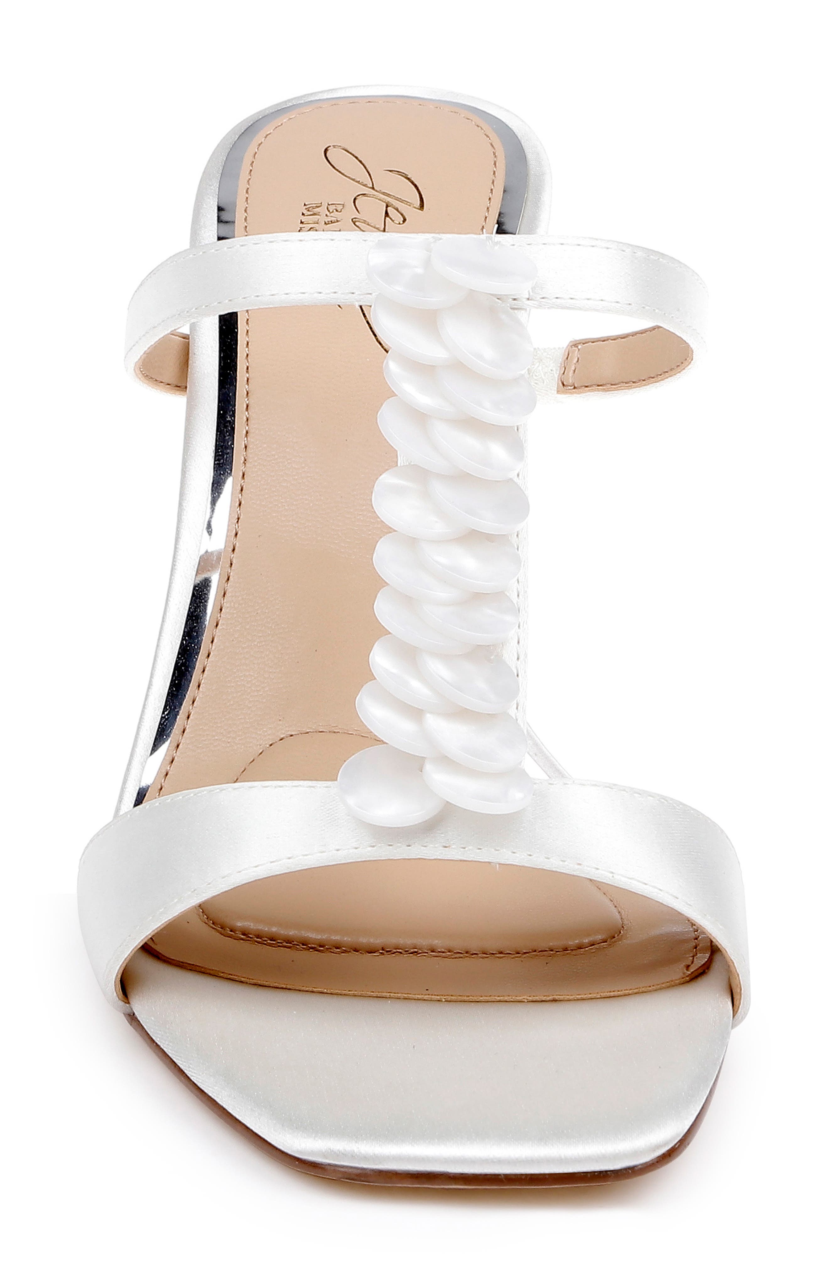 Pacifica Block Heel Sandal, Alternate, color, IVORY SATIN