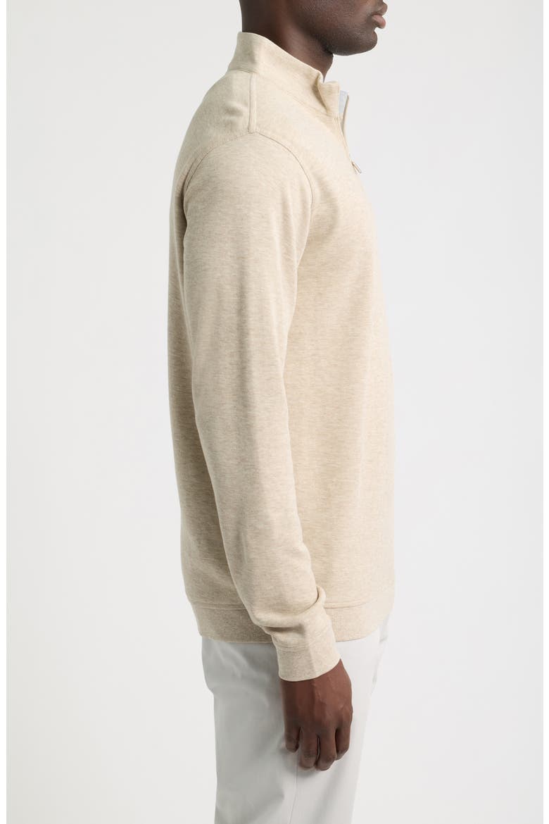 Crown Comfort Quarter Zip Pullover, Alternate, color, STONE