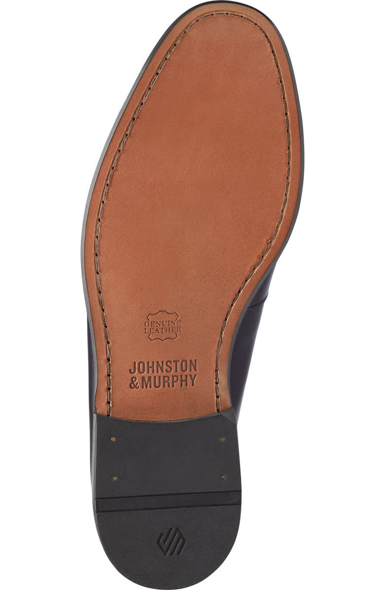 Johnston & Murphy Humphrey Penny Loafer, Alternate, color, Navy/ Olive/ Burgundy