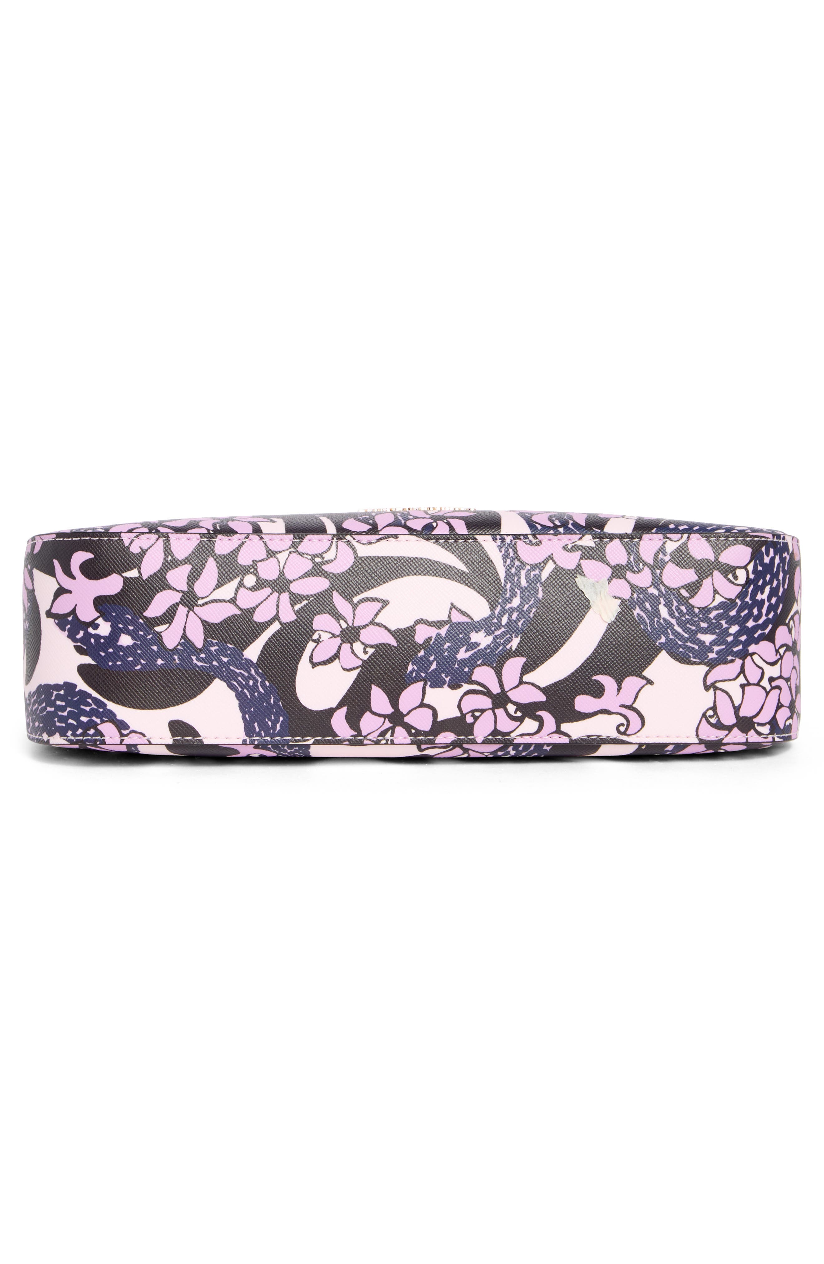 Madison Snake Garden Printed Crossbody Bag, Alternate, color, PINK MULTI