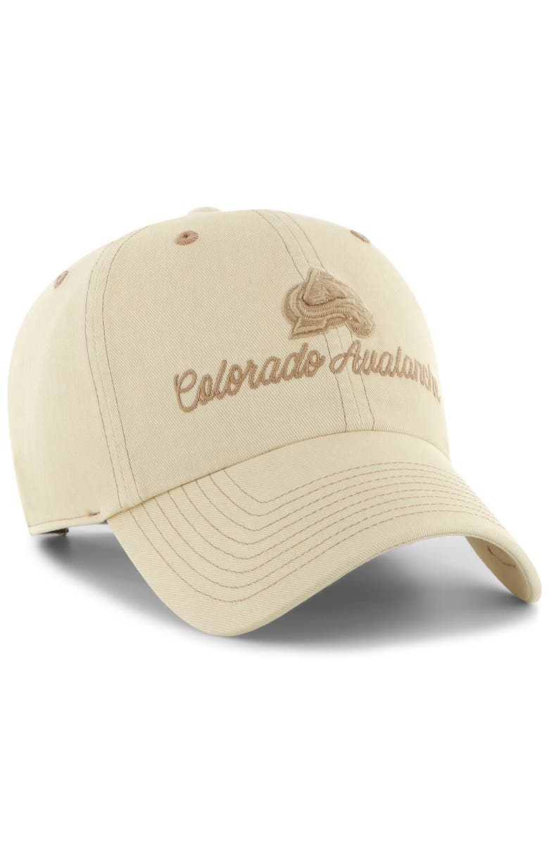 '47 Women's '47 Cream Colorado Avalanche Haze Clean Up Adjustable Hat, Alternate, color,
