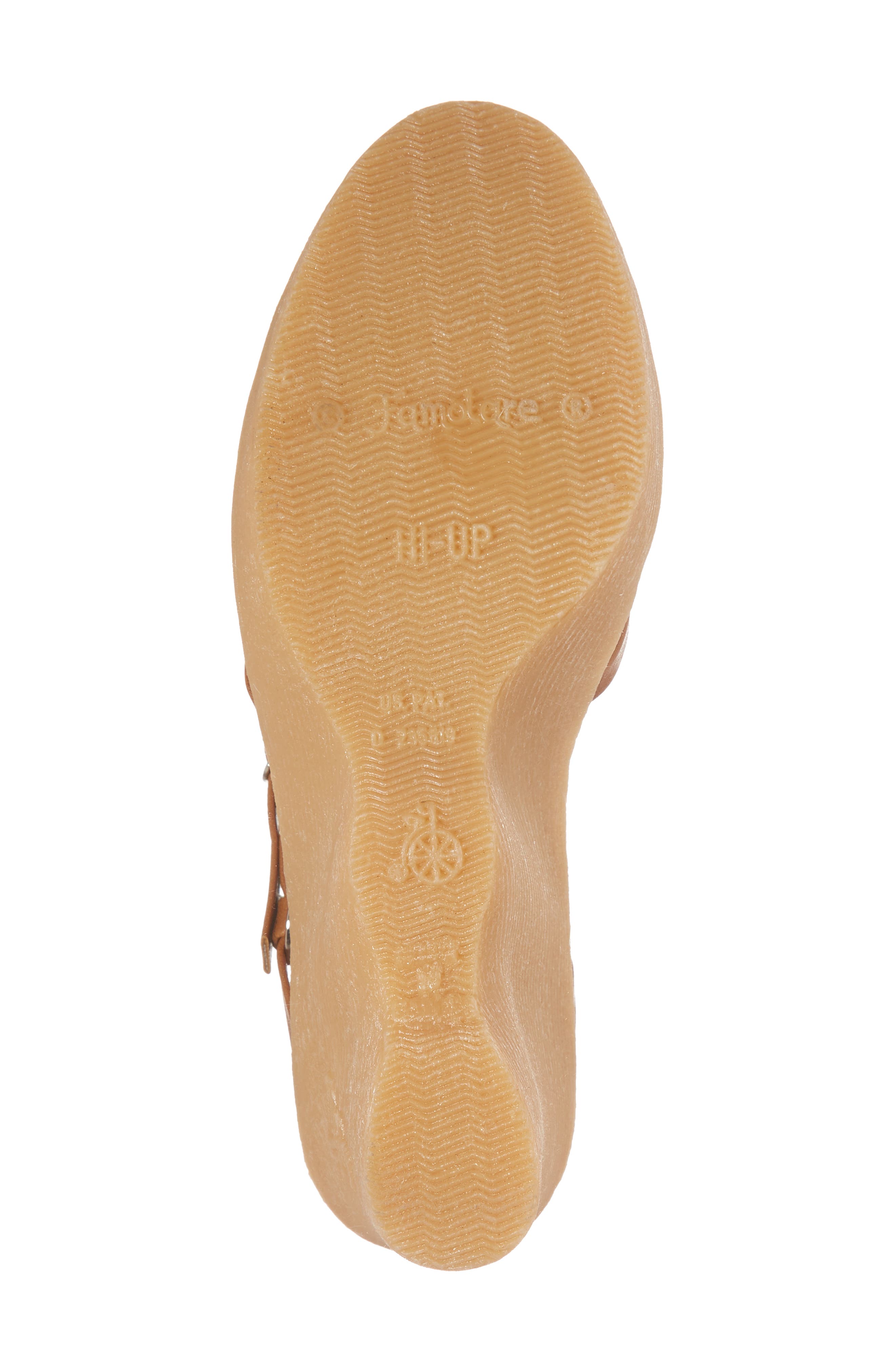 Famolare Knotty Monkey Wedge Sandal, Alternate, color, 