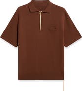 Fortela Laight 3/4 Zip Short Sleeve Polo