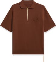 Fortela Laight 3/4 Zip Short Sleeve Polo