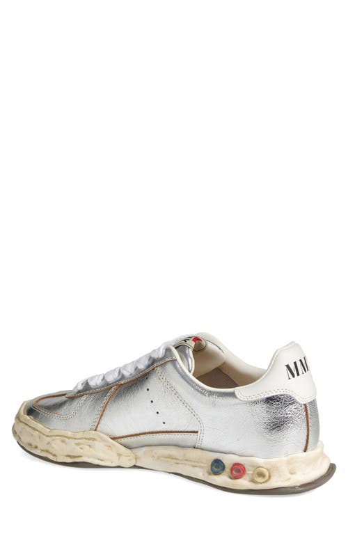 Miharayasuhiro Maison Mihara Yasuhiro Herbie Og Sole Metallic Sneaker In Silver