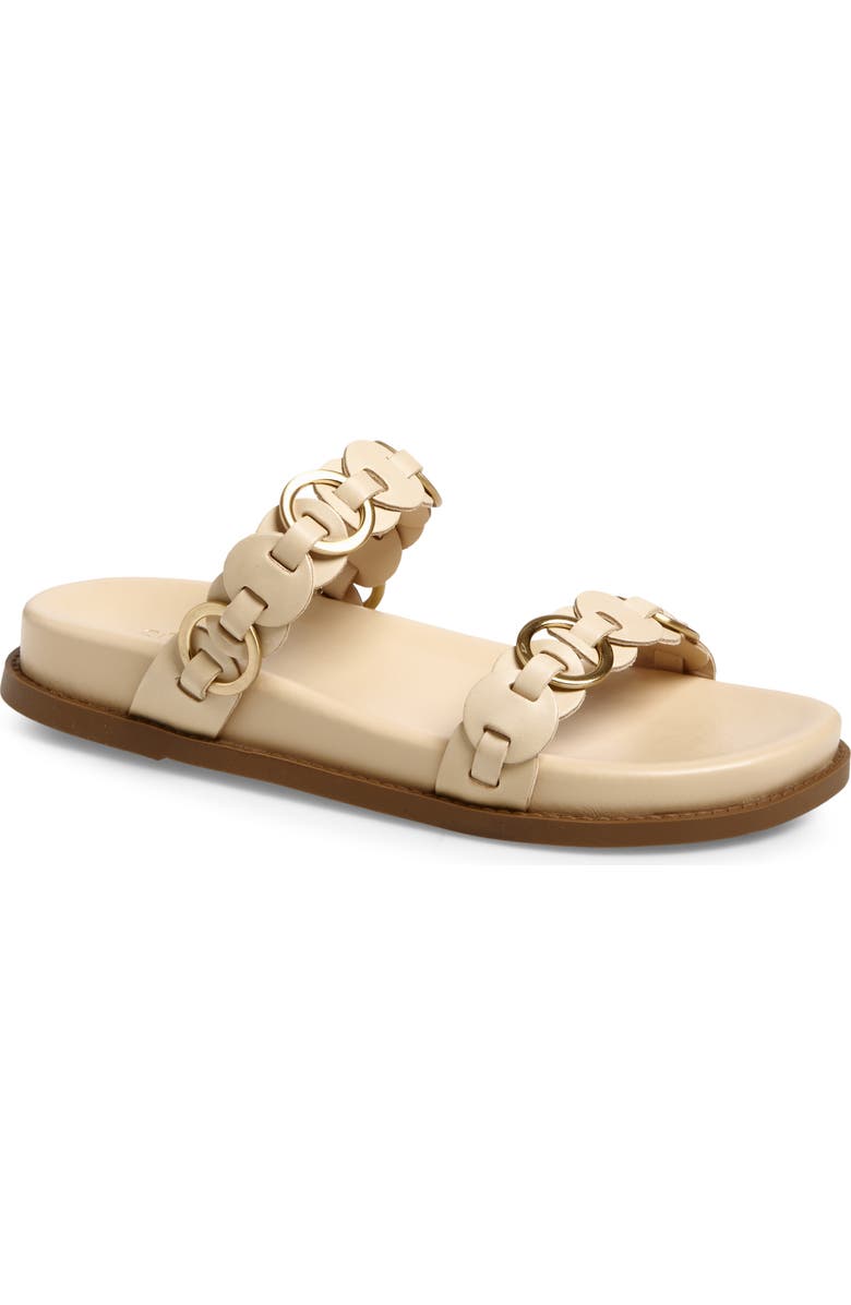 Schutz Selina Sporty Sandal, Main, color, Natural Nibs