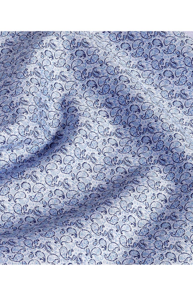 David Donahue Paisley Print Sport Shirt, Alternate, color, 