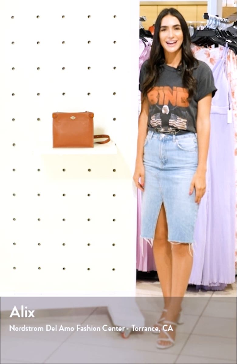 The Stowaway Leather Crossbody Bag, sales video thumbnail