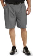 Reebok Big & Tall Golf Performance Pleated Shorts