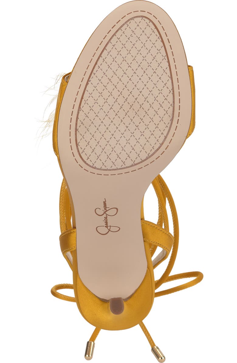 Jessica Simpson Jenzin Ankle Wrap Sandal, Alternate, color, Yellow 01