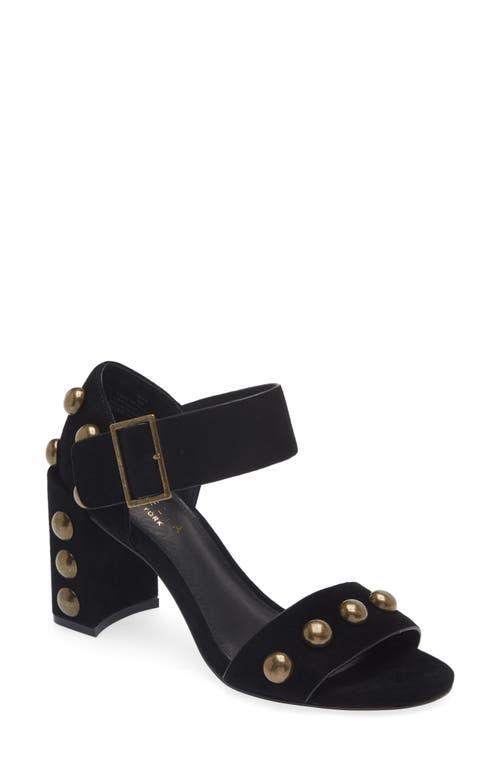 Cecelia New York Gail Stud Sandal in Black Suede  product