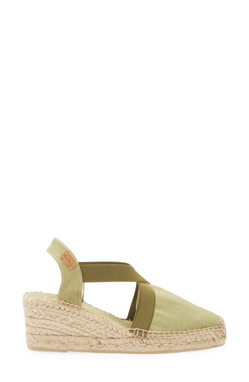 Toni Pons 'ter' Slingback Espadrille Sandal In Oliva