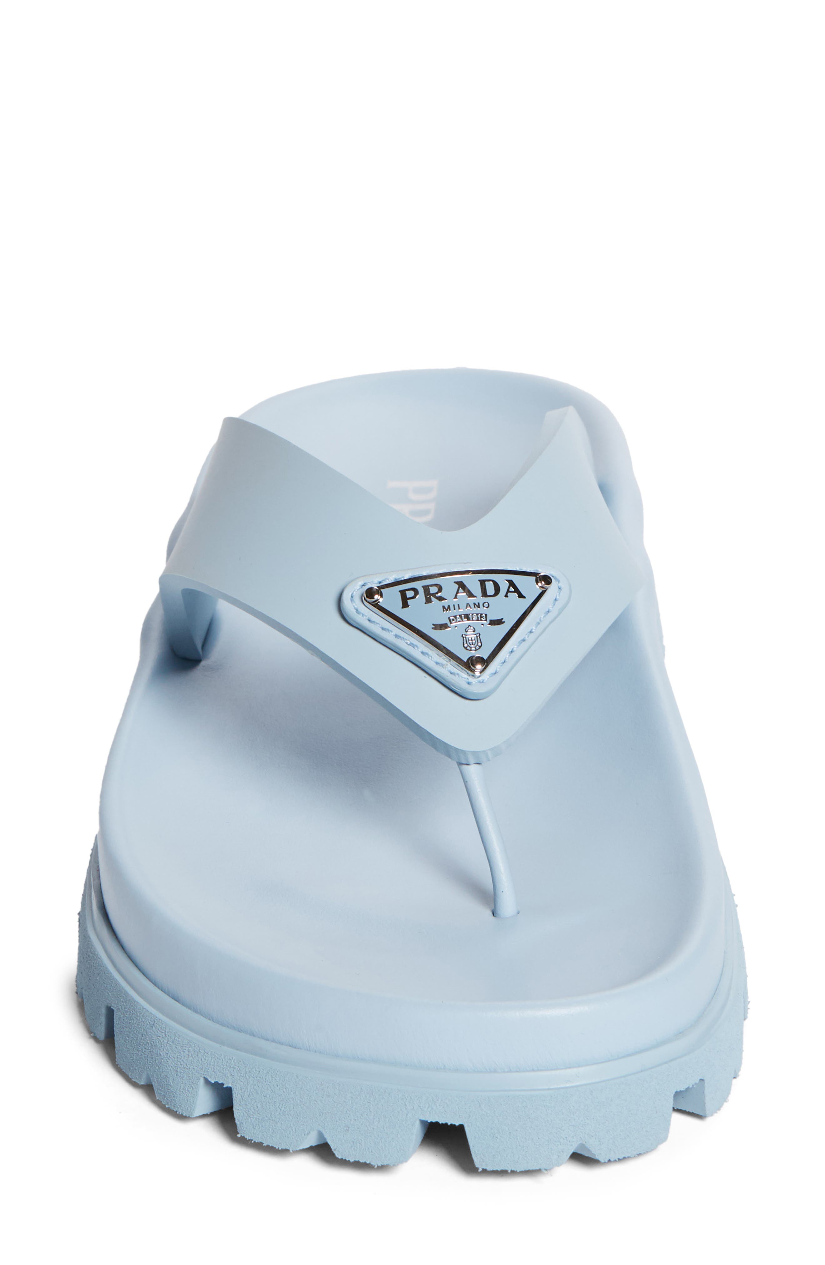 Lug Sole Flip Flop, Alternate, color, CIELO