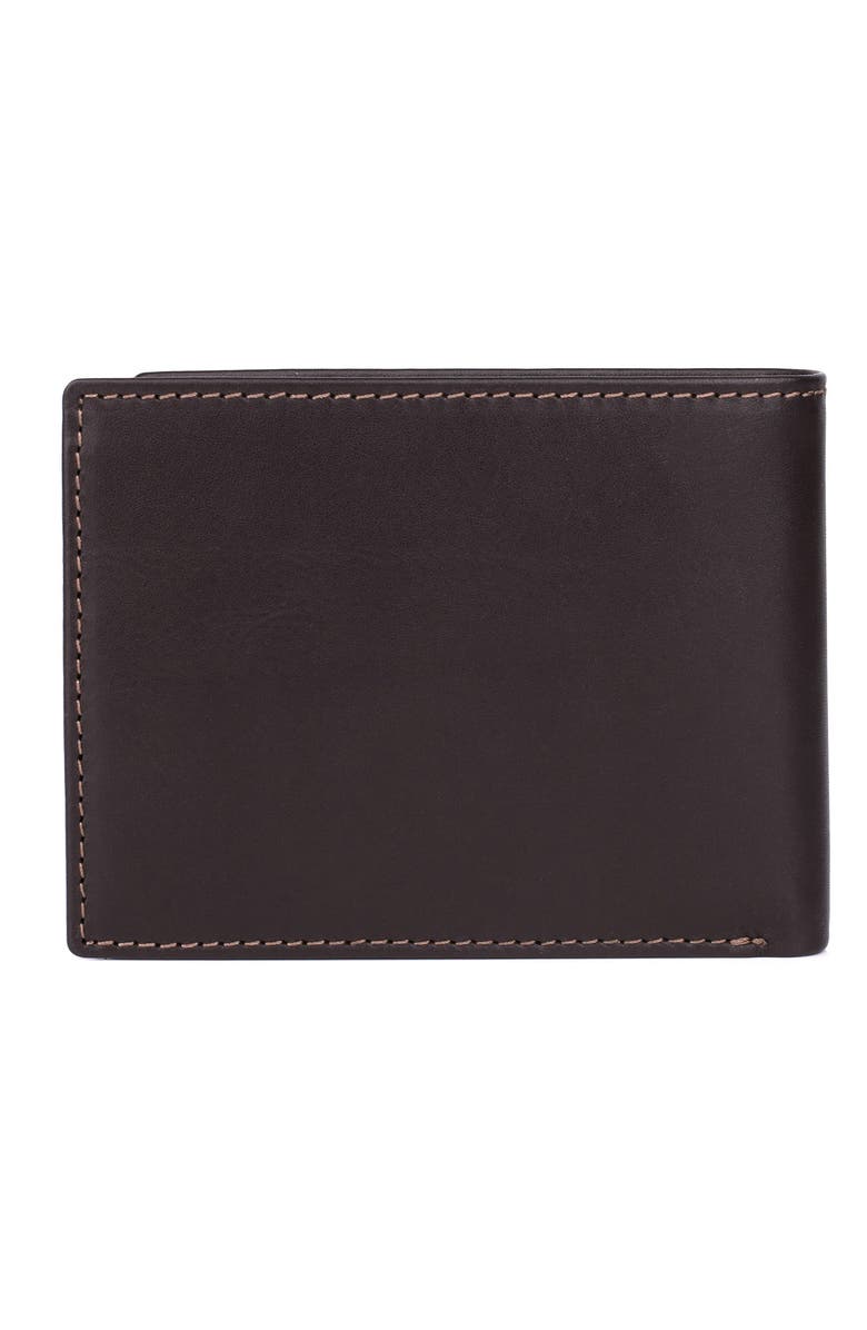 BUXTON Dopp RFID Convertible Thinfold Wallet, Alternate, color, Brown