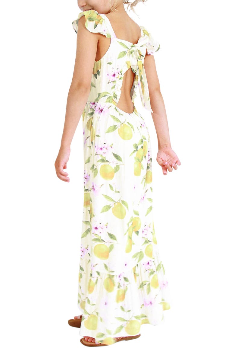 Belle & Bloom Sunset Sakura Maxi Dress, Alternate, color, Sakura Orchard