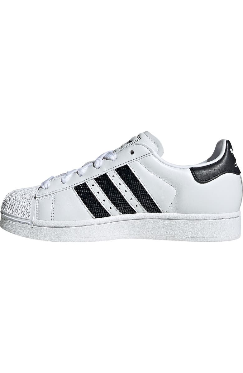adidas Superstar II Sneaker, Alternate, color, White/ Black/ White
