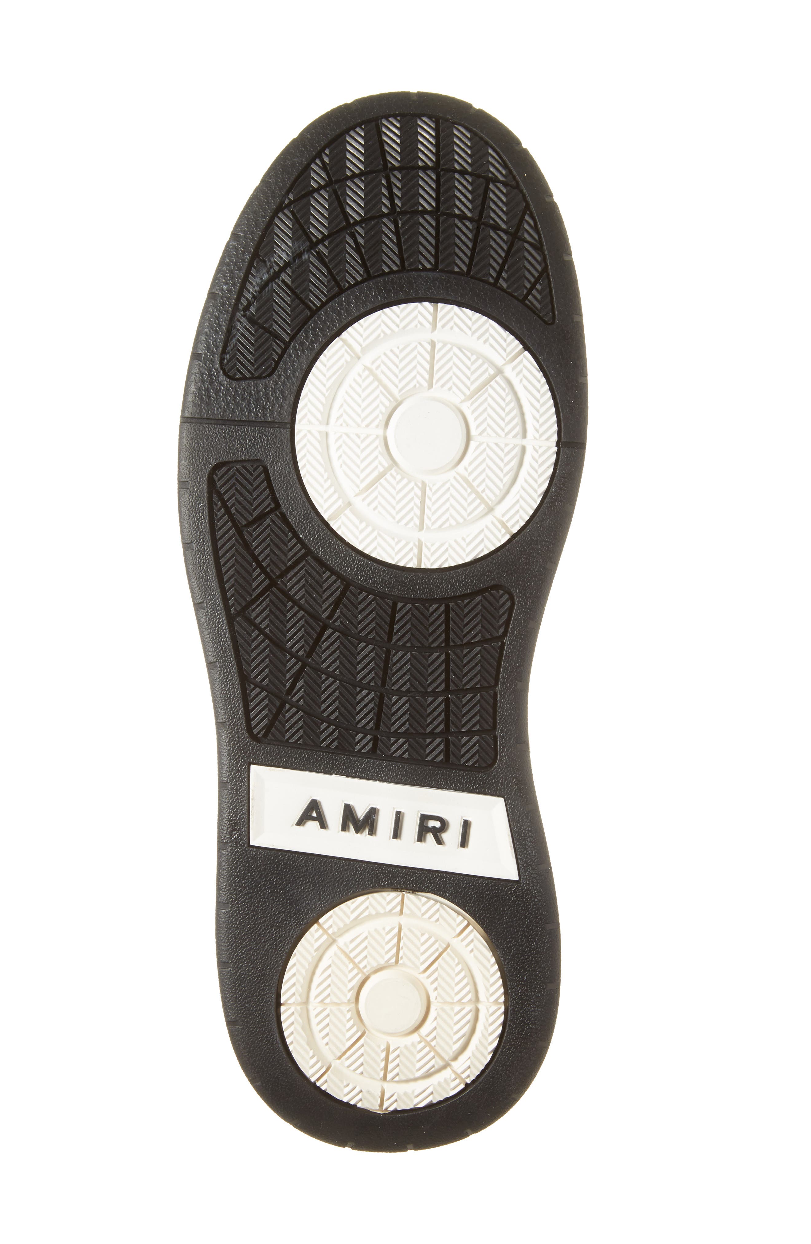 AMIRI Classic Low Top Sneaker, Alternate, color, White Black