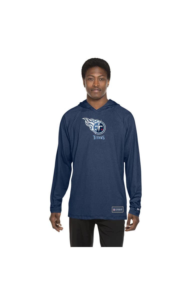 New Era Men's New Era Navy Tennessee Titans Functional Fandom Hoodie, Alternate, color, Navy