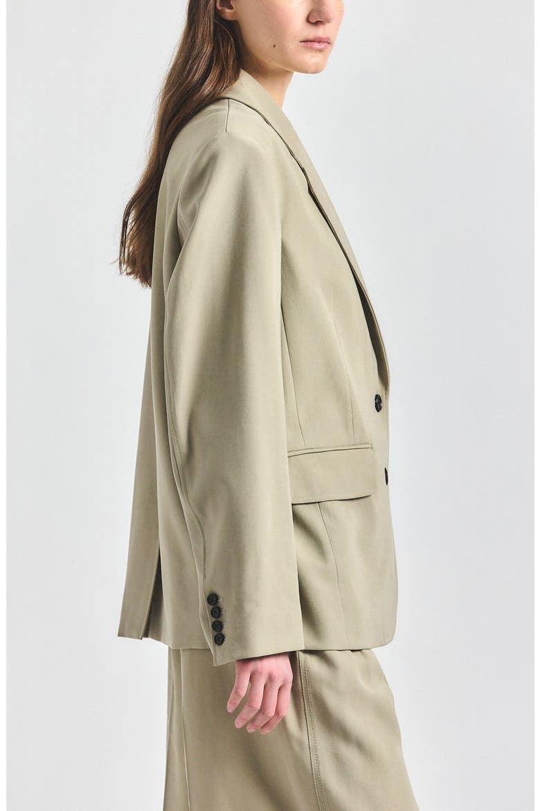 Poppy Relaxed Blazer, Alternate, color, SILVER SAGE