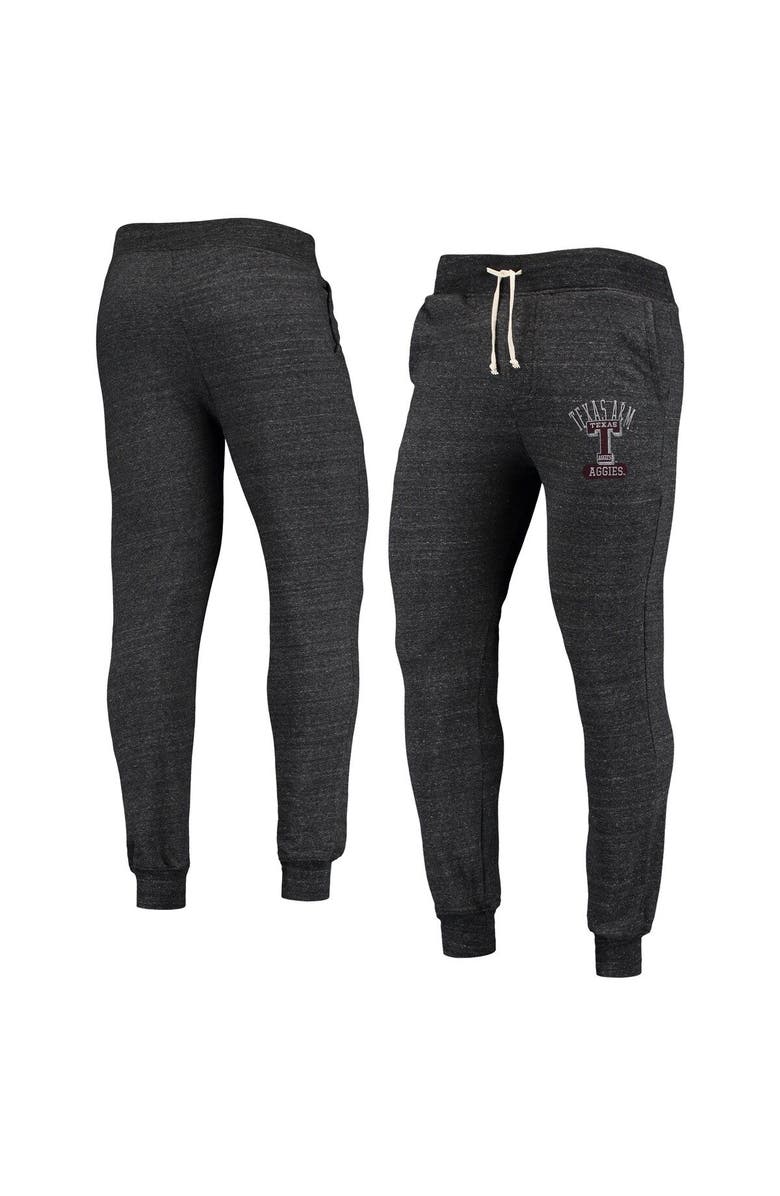 A AND A GLOBAL Men's Alternative Apparel Black Texas A&M Aggies Dodgeball Tri-Blend Pants, Main, color, 