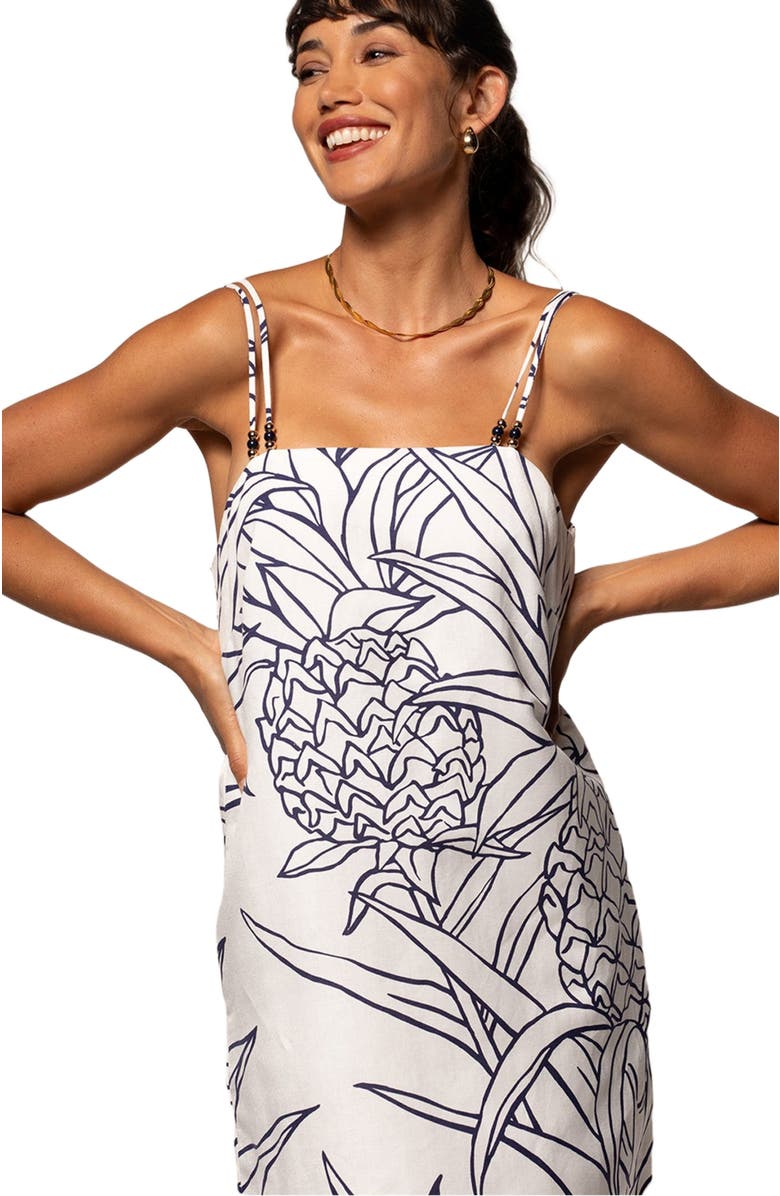 Tori Richard Pineapple Isle Kate Dress, Alternate, color, 