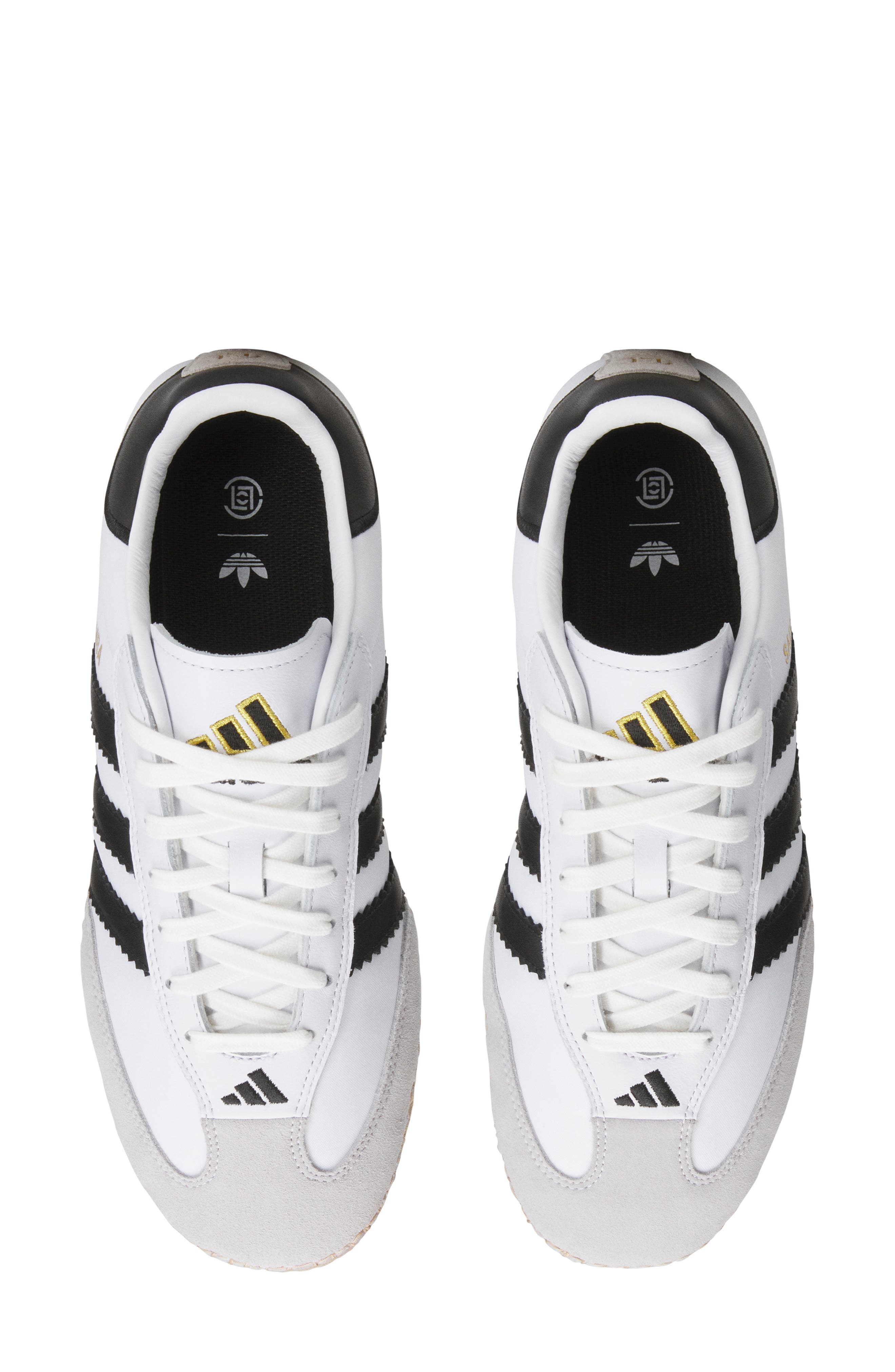 Gender Inclusive CLOT Samba Sneaker, Alternate, color, FTWWHT/CBL