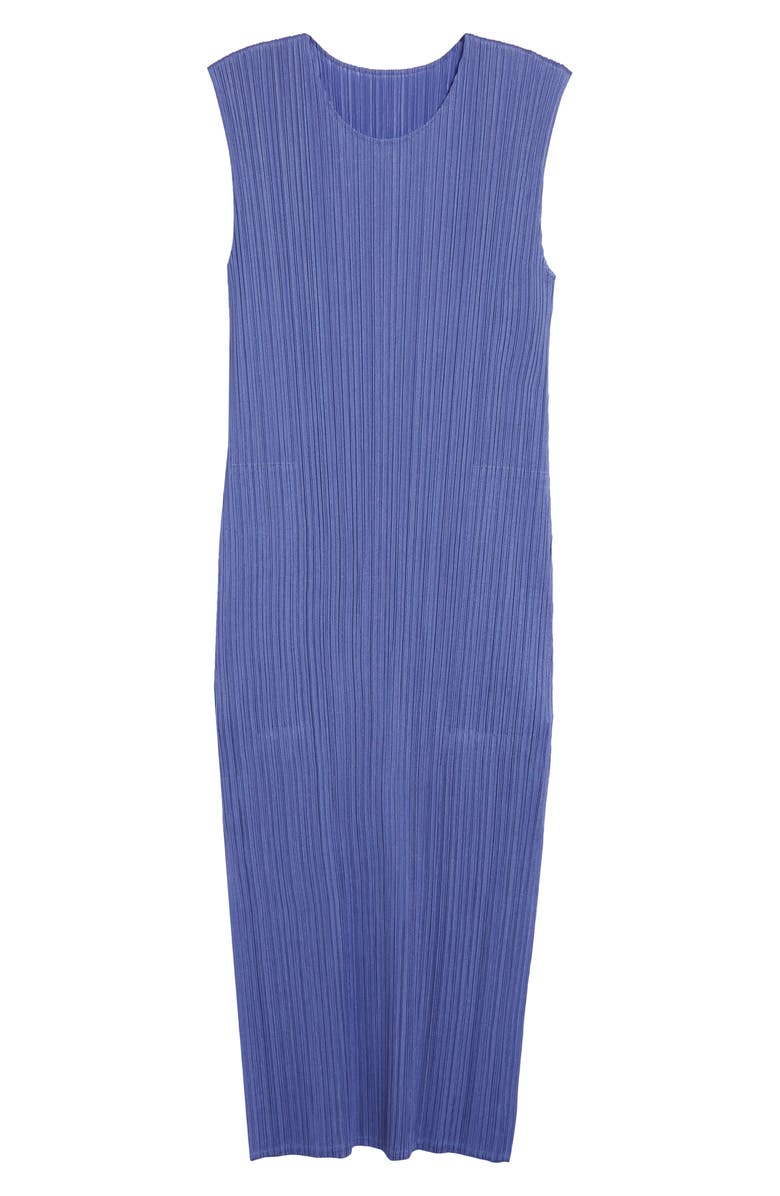 Pleats Please Issey Miyake Monthly Colors March Pleated Midi Dress, Alternate, color, 