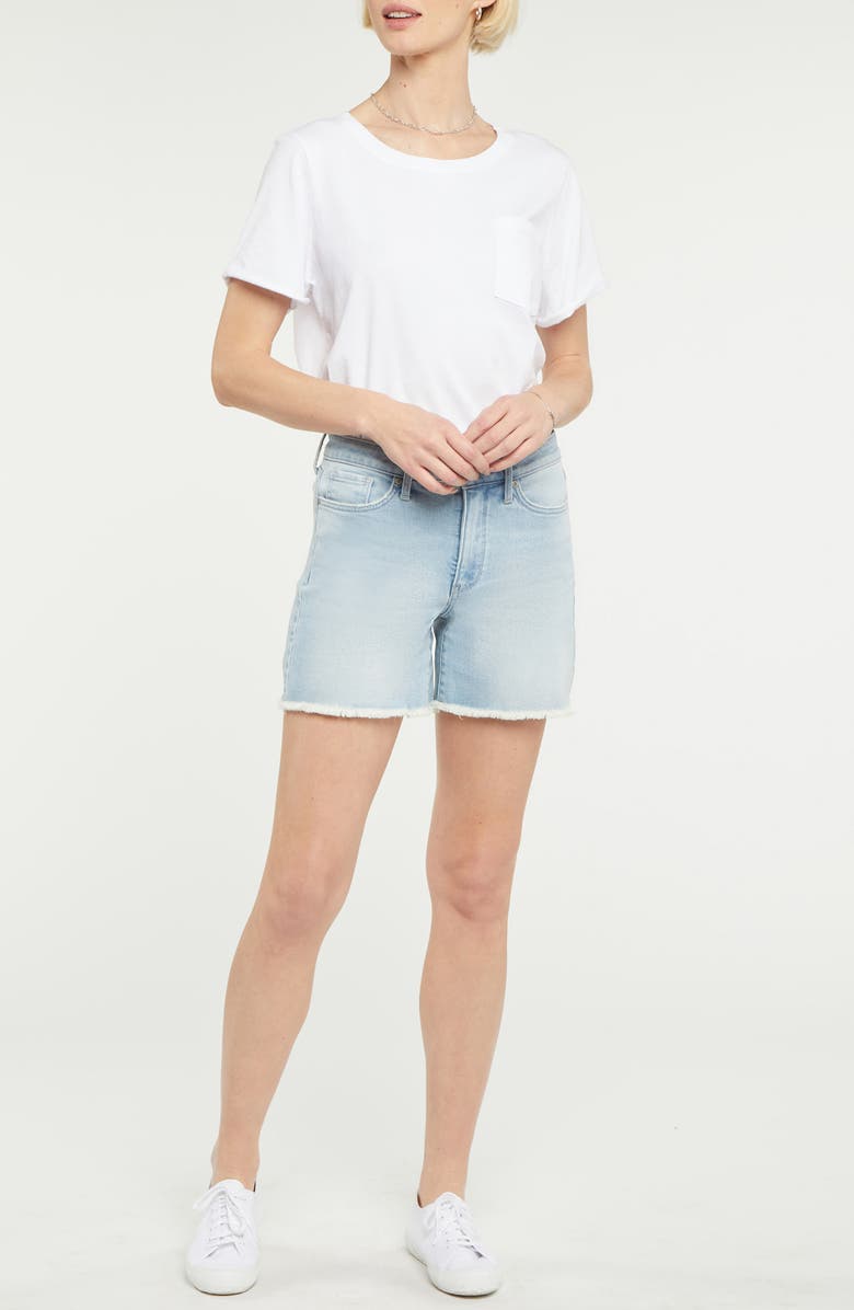 NYDJ Denim Cutoff Shorts, Alternate, color, 