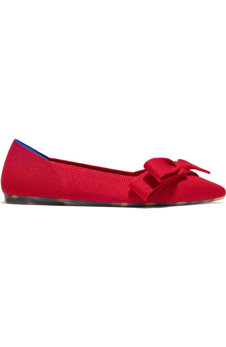 Rothy's The Bow Point II, Alternate, color, Cupid