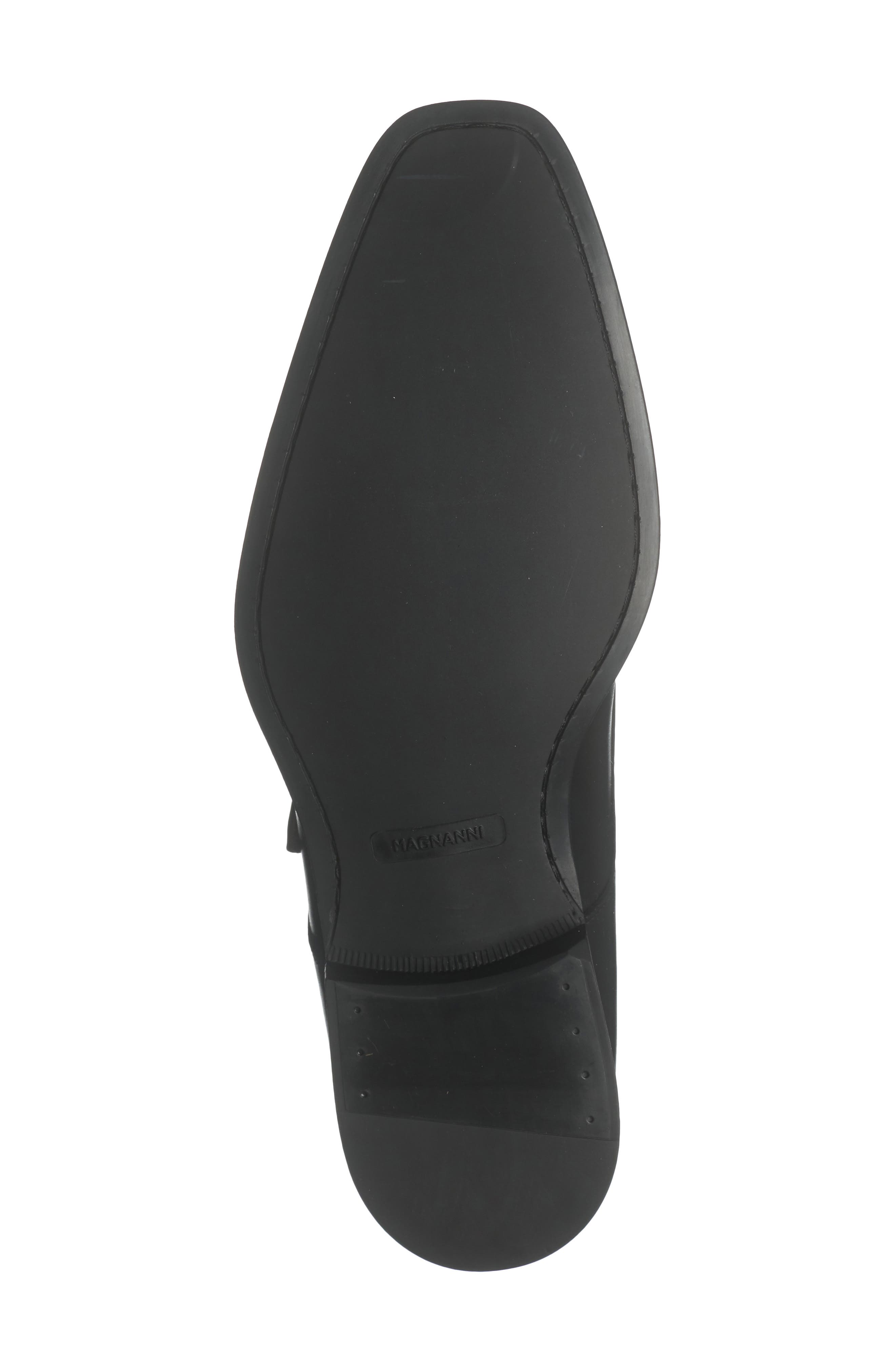 Magnanni Mauricios Monk Strap Loafer - Wide Width Available, Alternate, color, Black