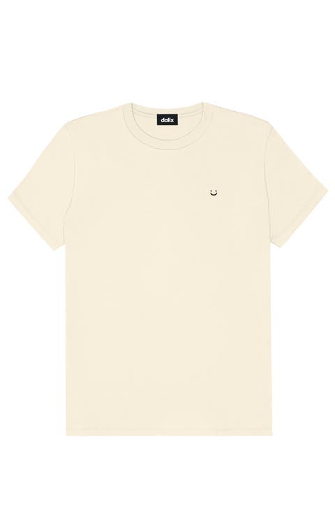 Womens Lil Smile Jersey Relaxed Tee