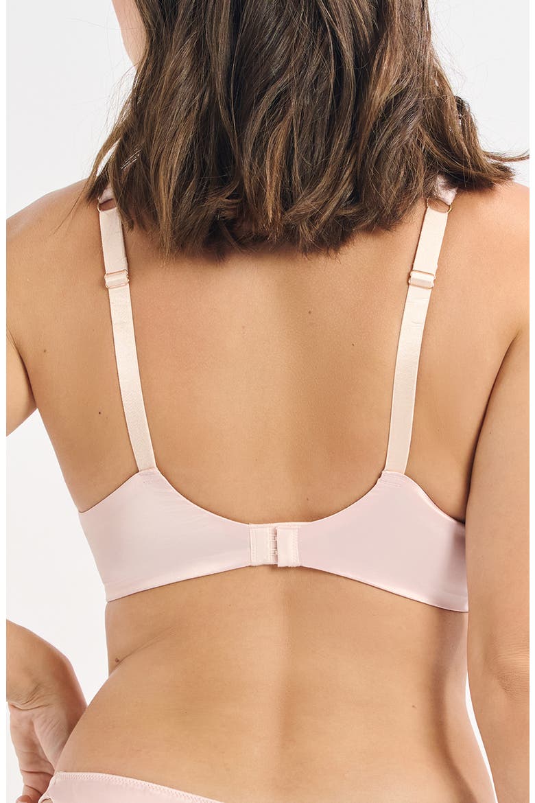 Divine Classique N°7 Rhinestone Mesh Underwire Bra, Alternate, color, ROSE POUDRE