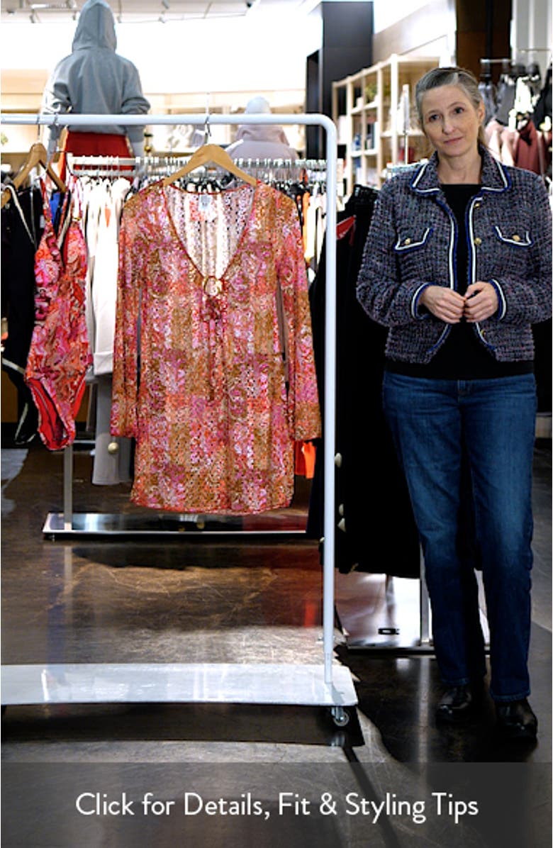 Bali Lace Cover-Up Tunic, sales video thumbnail