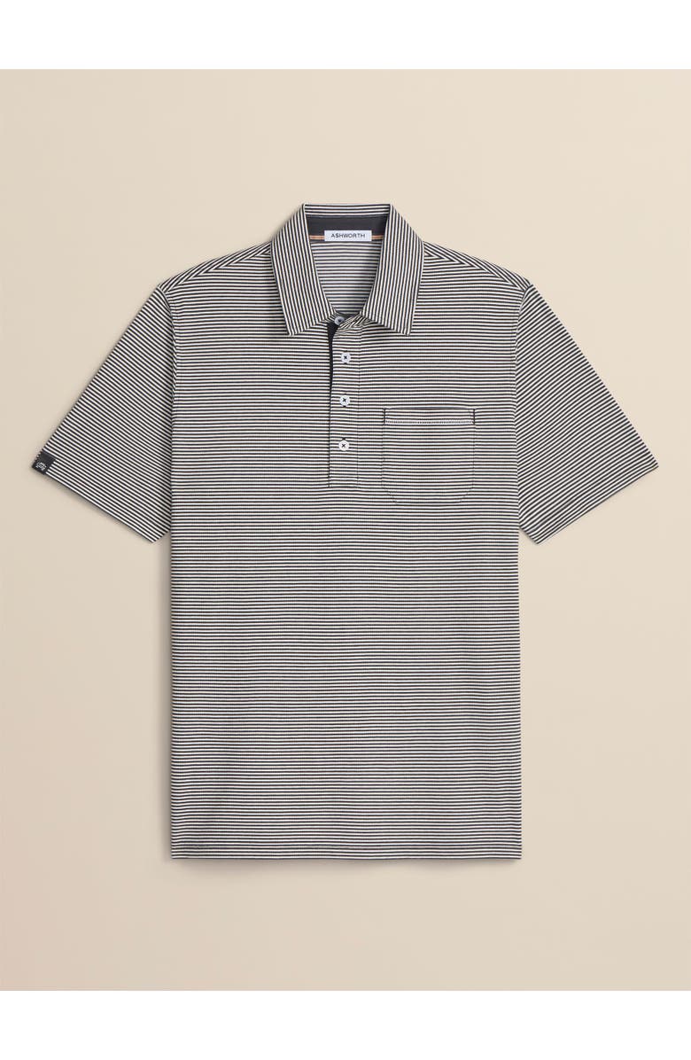 ASHWORTH GOLF Trestles Polo, Main, color, Asphalt