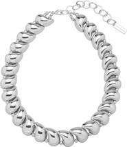 st. Moran Teardrop Beaded Statement Necklace