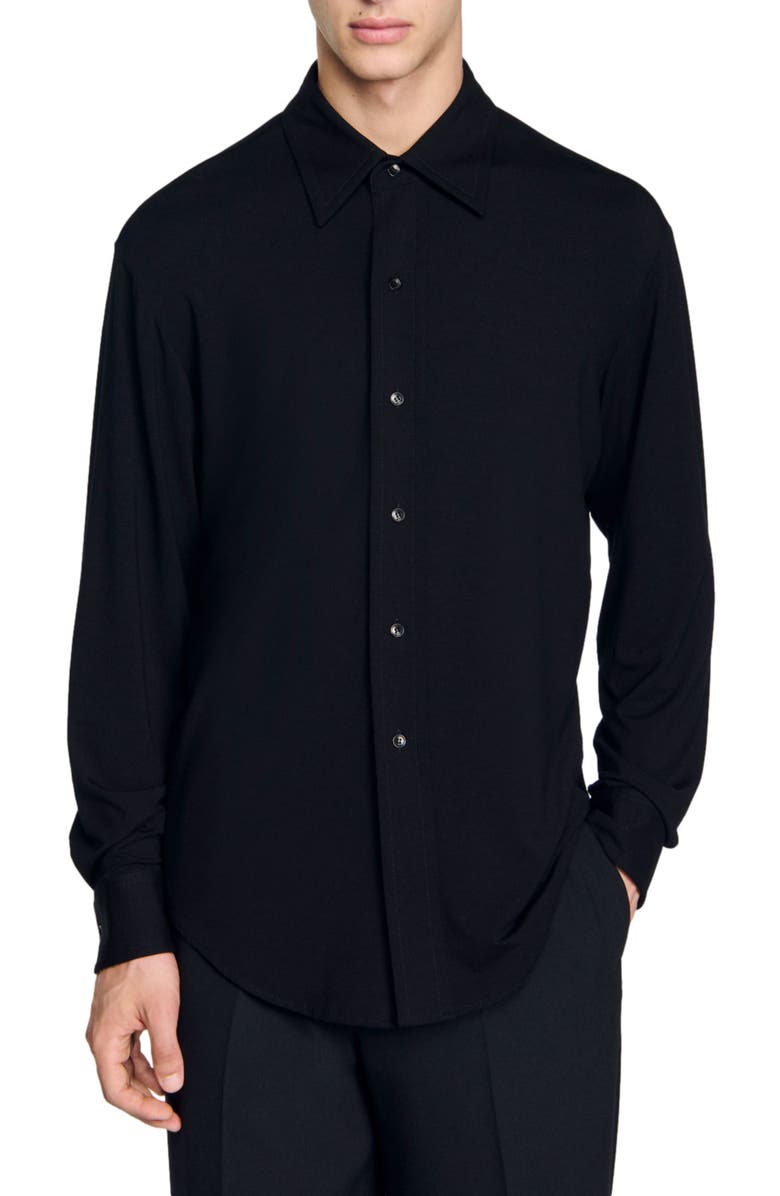 SANDRO Jersey shirt, Main, color, 
