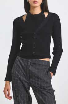 Lonnie Layered Rib Cardigan