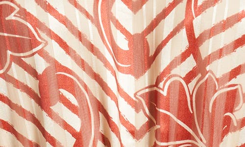 Ciebon Betty Tie Waist Maxi Dress In Red