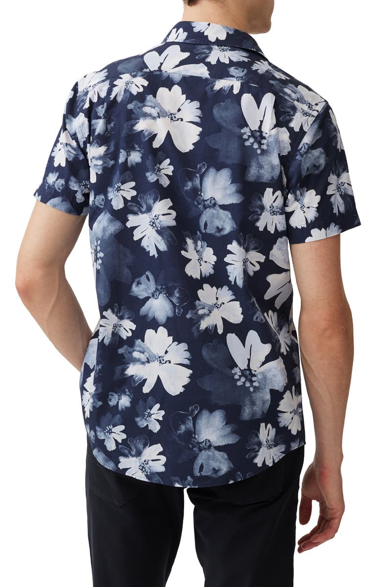 Rodd & Gunn Tyler Street Floral Short Sleeve Button-Up Shirt, Alternate, color, 