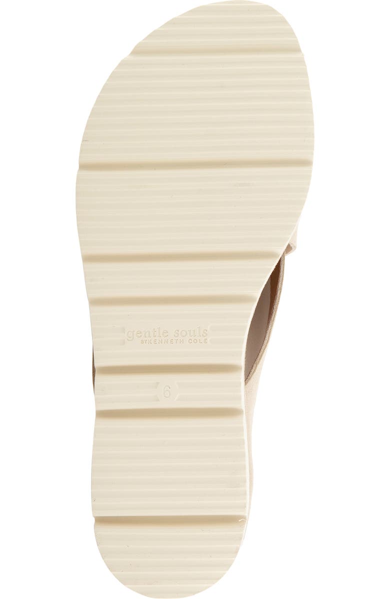 Gentle Souls Leslie Flat Sandal, Alternate, color, Doe Suede