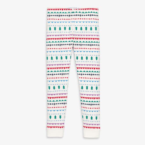 Kids Organic Pj Pant In Holiday Prints (Toddler, Little Kid, Big Kid)