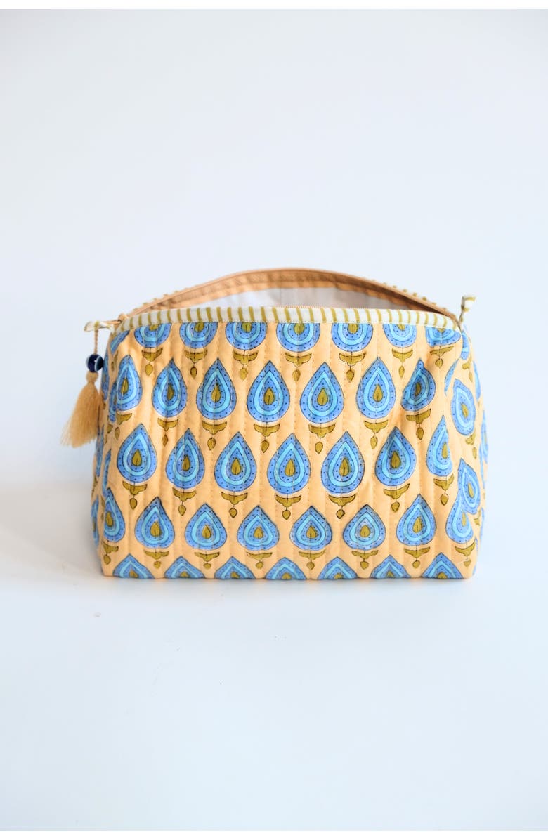 Inner Child Evil Eye Charm Toiletry Bag - Set of 3, Alternate, color, Natural