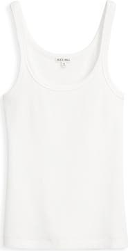 Alex Mill 365 Stretch Cotton Rib Tank