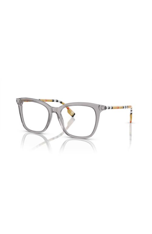 Burberry 50mm Square Optical Glasses In Black