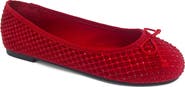 Reaction Kenneth Cole Palmer Mesh Rhinestone Diamond Mesh Ballet Flat