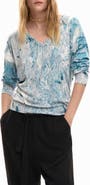 Desigual Abstract Print Sweater