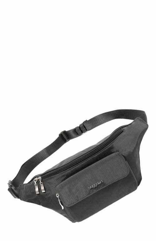 BAGGALLINI Modern Everywhere Belt Bag Sling in Black at Nordstrom