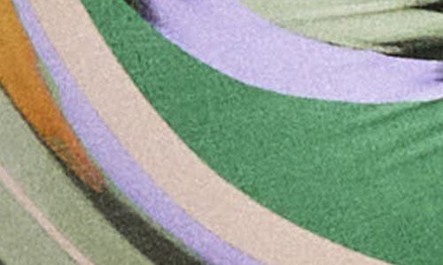 Mimi Flamingo Finn Midkini Swim Top In Green