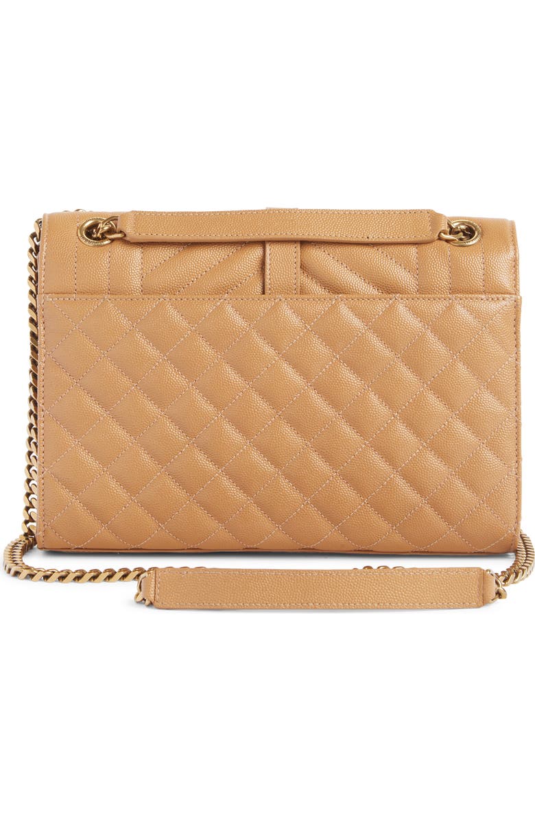 Saint Laurent Monogram Leather Envelope Bag, Alternate, color,