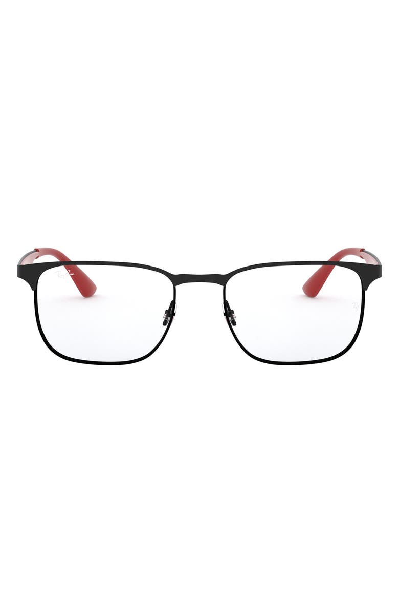 Ray-Ban 54mm Optical Glasses, Main, color, Matte Black